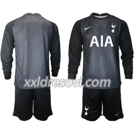 Tottenham Hotspur Golmanski Dječji Komplet Dresovi za Nogomet 2020-2021 M004 Dugim Rukavima (+ kratke hlače)